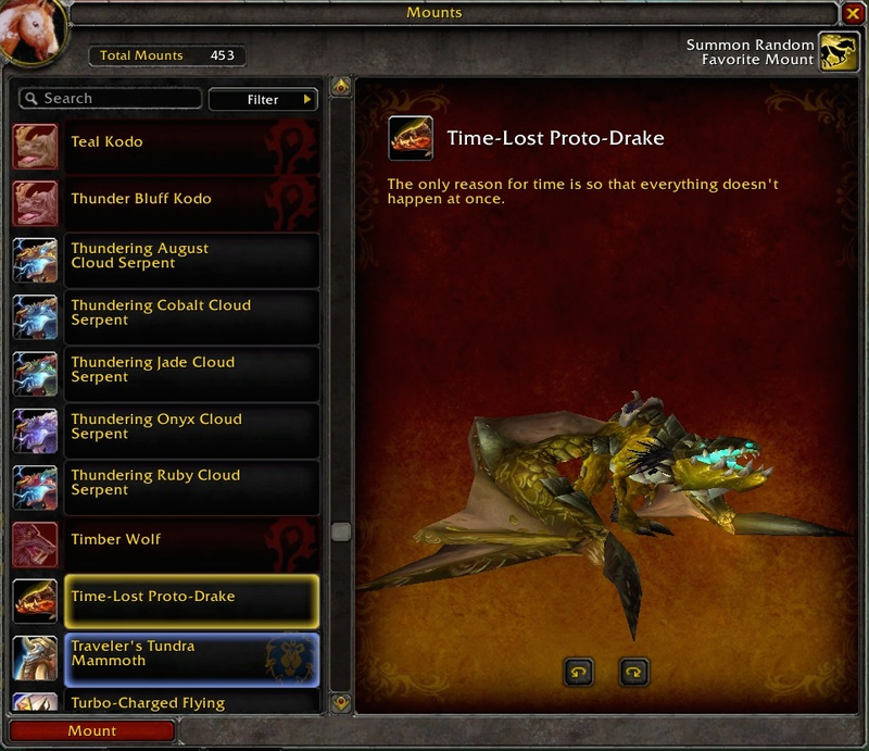 Illustration for article titled Blizzard Adds Silly Mount Descriptions In Warlords of Draenor Beta
